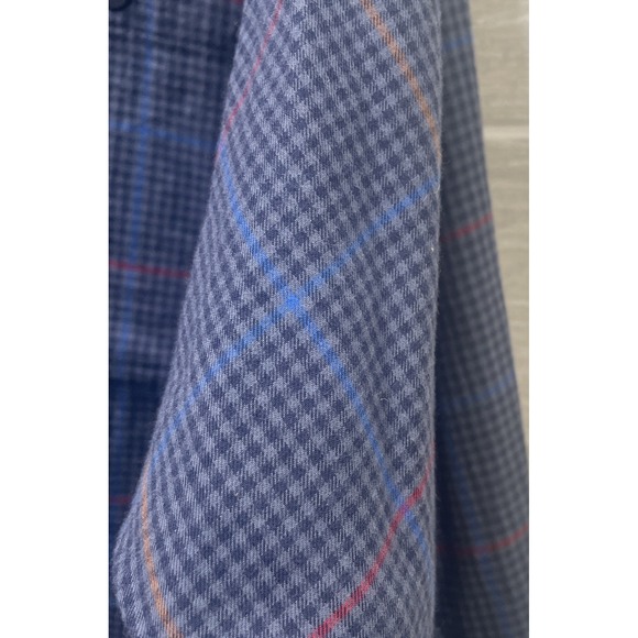 Patagonia New Belgium men's XL Organic Cotton long sleeve button-down Blue plaid - Picture 5 of 9
